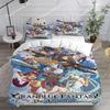 Fashion 3D Game Granblue Fantasy Bedding Sets Comforter Quilt Bed Cover Duvet Cover Pillow Case Sets Kids Adult Size
