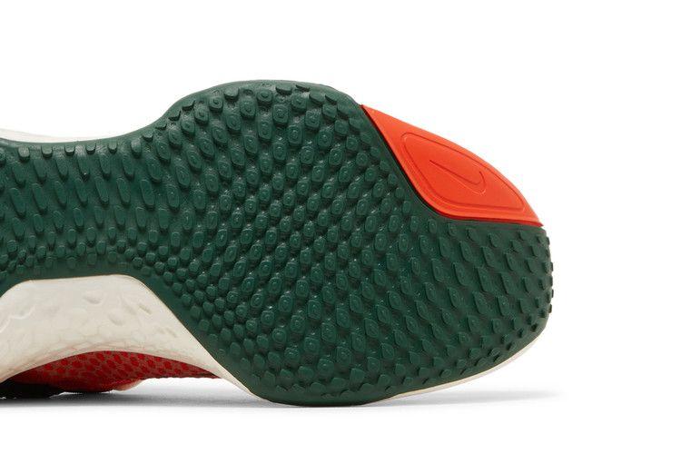 Men's Sneakers Nike ZoomX Invincible Run Flyknit 2 Team Orange Gore Green Team Orange/Black-Gorge Green-Sail