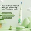 Children's Toothbrush Cartoon Sonic Toothbrush Electric Soft-bristled Rechargeable Children's Electric Toothbrush