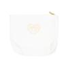 Beautiful INS Simplicity Cosmetic Bag Sweet Embroidery Bow Striped Makeup Case Portable Travel Earphone Cable Storage Bags