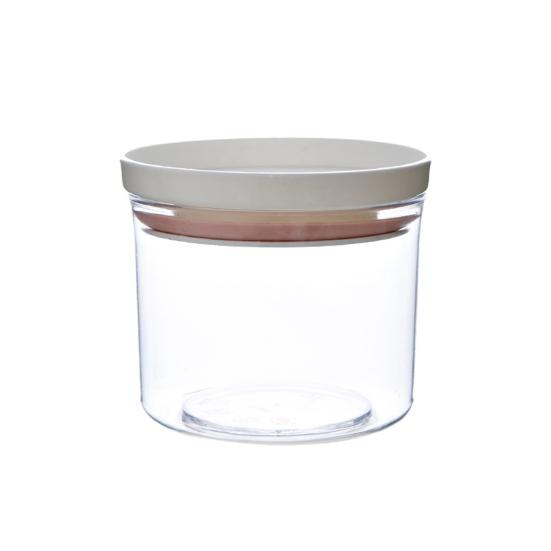 Storage Container Stackable Reusable Plastic Portable Food Storage Box for Kitchen