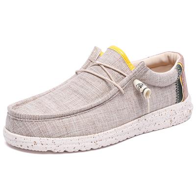Lightweight Men's Casual Breathable Flats Comfortable Lazy Canvas Shoes