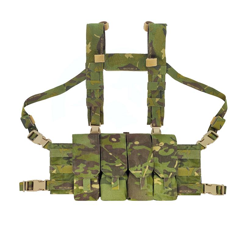 BEPAN Outdoor Modular Quadruple Lightweight Chest Mount AS System 7.62/5.56/5.45 Fittings