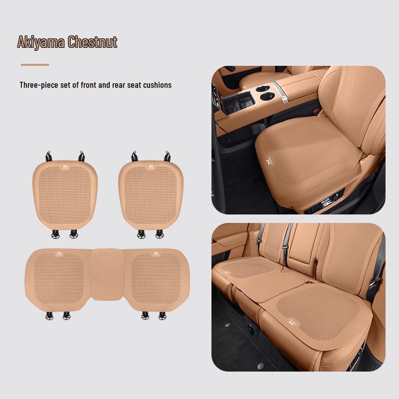 XPeng G6 All-Season Breathable Seat Cushion Cover - Fully Enclosed, Universal Fit for Car Modification