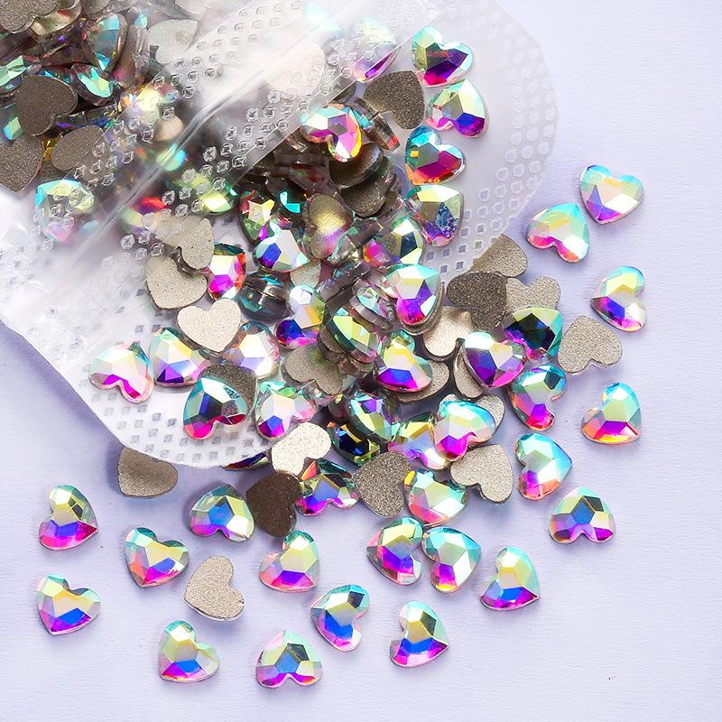 

Белый Ab Symphony бриллиант особой формы 100 шт., бриллиант для дизайна ногтей, капля воды, конский глаз, ромб, бриллиант K9, стекло, плоский нижний бриллиант 100 pcs/pack