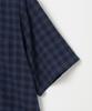 MILLO ARCHIVE Wade Pattern Half Shirt [Blue]