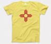 New Mexico State Flag T Shirt 703 Zia Santa Fe Albuquerque Arizona America Texas