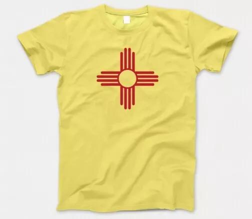 New Mexico State Flag T Shirt 703 Zia Santa Fe Albuquerque Arizona America Texas