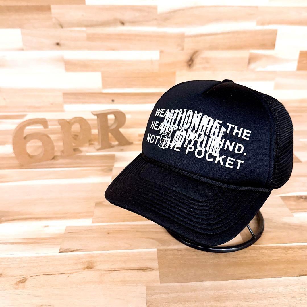 

[USED] Rare/Discontinued Billionaire Boys Club Layered Logo Mesh Cap in Black and White