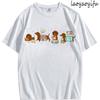 High Quality Cotton Dachshund Book Lover Reading Wiener Dog Bookish Gifts for Dog Moms Women Fashion Breathable Oneck Tee