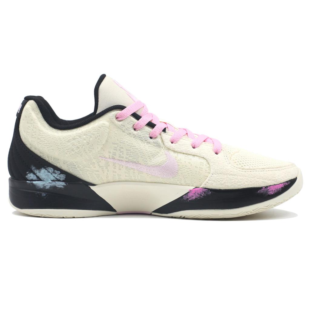 Nike Ja 2 Cushioning Abrasion Resistant Low top Basketball Shoes Unisex Beige Blue FD7327-100(Team205-)