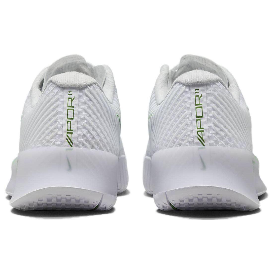 NikeCourt Air Zoom Vapor 11 HC White Kelly Green Мужские кроссовки DR6966-102 40.5 — фото 4