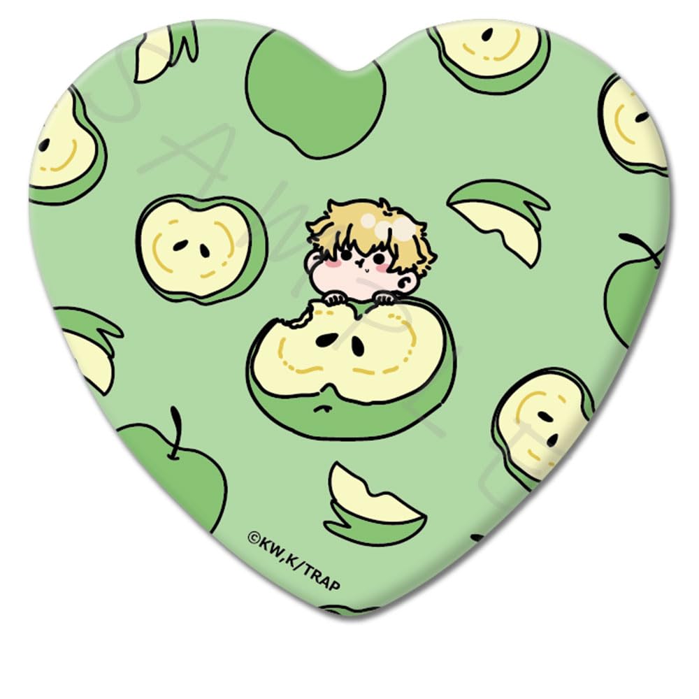 

7th Can Badge Mocho NA Tokyo Revengers [Hanagaki Budo] Heart-shaped