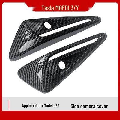 Nouvelle Version 3 Caméras Latérales et Protections d'Ailes pour Tesla Model 3/Y