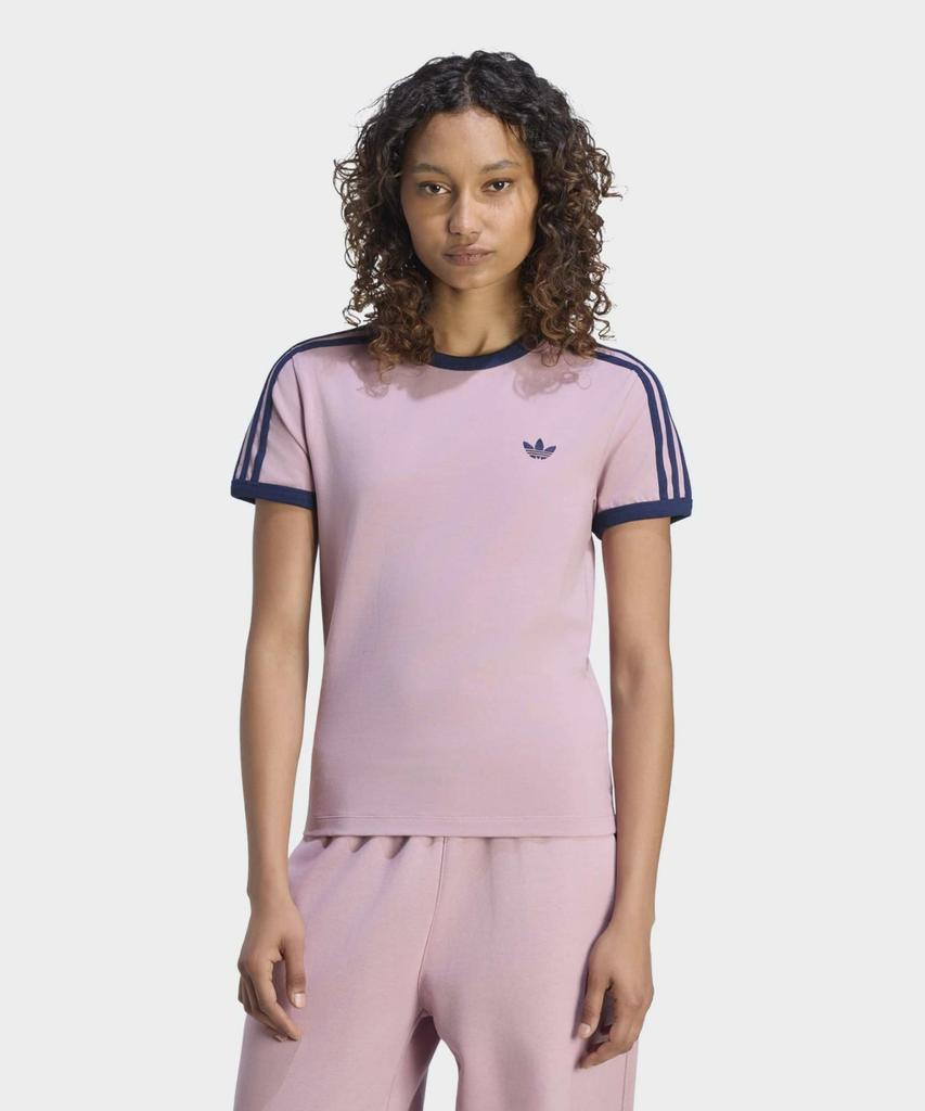 adidas 3-Stripe Slim T-Shirt - Magic Mauve / Ks4776