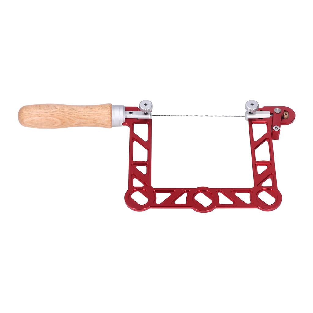 Mini Woodworking Hand Saw U Shape Wooden Handle Coping Saw for Jeweler Metal Processing 4in