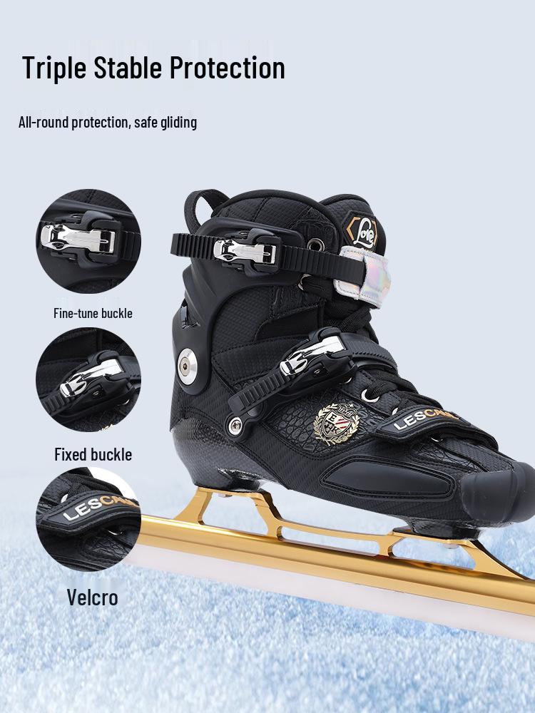 Luoshen Carbon Fiber Speed Skating and Roller Blades for Adults and Kids