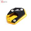 Fashion Motorcycle Side Stand Enlarger Plate Pad kickstand Extension For KAWASAKI Z1000 2010- Z1000SX NINJA 1000 2011-2016