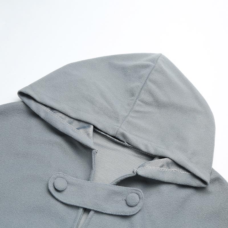 Naiste Trench Mantel Avatud ees kardigan jakk Mantel Cape Cloak Poncho Plus