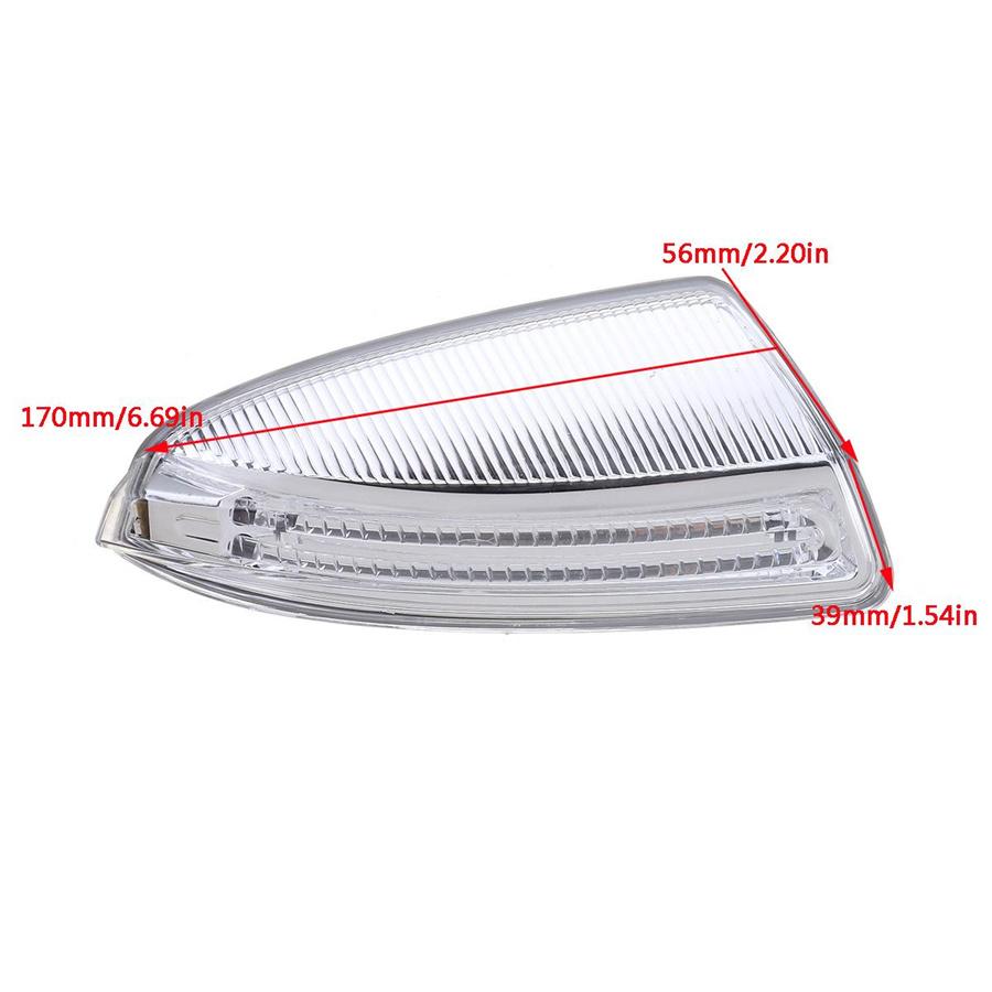 Door Right Mirror Turn Signal Lens Light For MERCEDES BENZ W204 C250 C300 C350