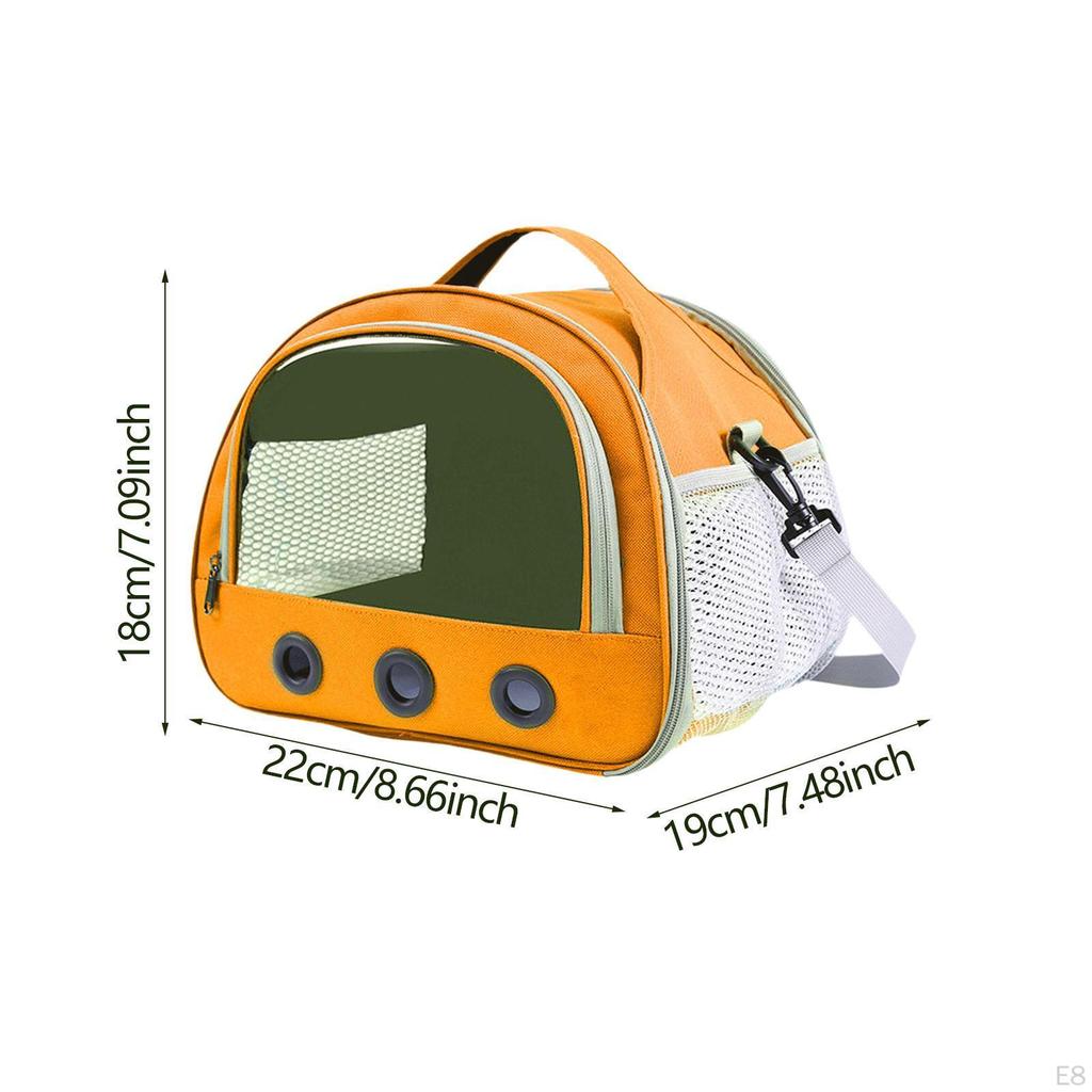 Guinea Pig Carrier Bag Hamster Lightweight Reptile Bearded Dragon Lizard Small