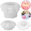 3D Lotusförmige Kerze Silikonform Lotus Kuchen Schokolade Silikonform Blume Pfingstrose Kerzenform Kleber Gips Handwerksform