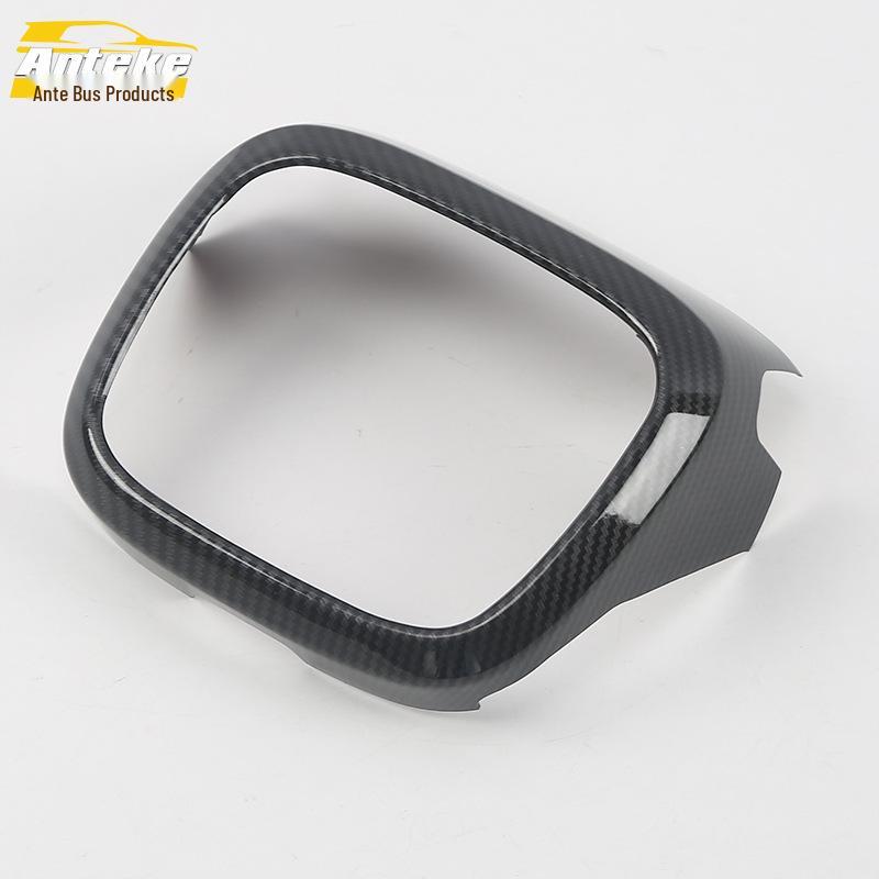 17 CRV Front Emblem Chrome Ring - Electroplated Logo Sequin Decoration for Car