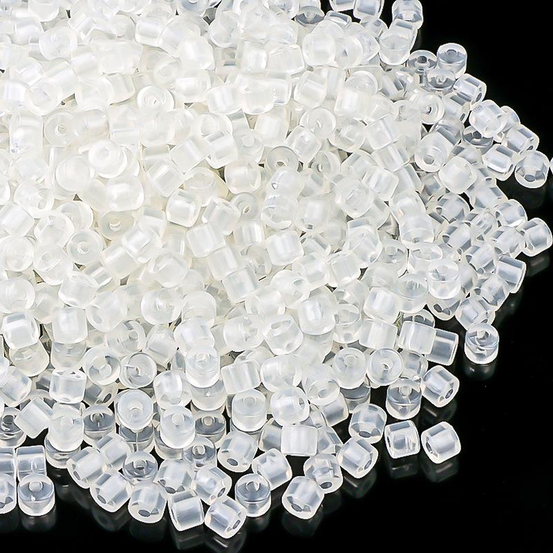 Bunte zylindrische Acrylperlen zur DIY-Schmuckherstellung