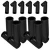 12pcs Plastic Kite Parts for DIY Kite Frame Assembly Rod Connectors for Kids and Adults Easy To Use