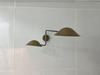 Raw Brass Modern Wall Sconce Mid Century Wall Lights Fixture Lobby Lights Bedroom Lights