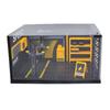 DlY Scene Car Garage Model Diecast Zinc Zinc Alloy Car Model Display Lighting Parking Lot  Assembly Toy