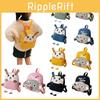 Adorable Cartoon Animal Baby Backpack For Kids With Comfortable Canvas Material