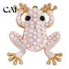 Unique Alloy Jewelry Frog for Women, Rhinestone Stud Earrings, Sparkly Cute Cool Personality Earrings Animal Brooch Pin, Vintage Boho Summer