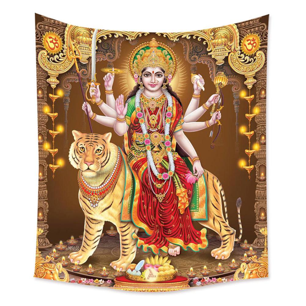 Family Shiva Buddhism Hinduism Hindu Tradition Wall Art Tapestry Room Decoration Items Home Decor Dorm Wall Hanging Backdrop
