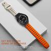 Classic Silicone Strap for Samsung Galaxy Watch 6/5/4 40mm 44mm 5Pro 45mm No Gaps Sport Band Galaxy Watch 6/4 Classic 43 47mm 42 46mm
