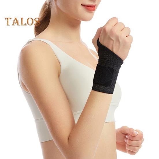 1Pc Sports Wrist Brace Adjustable Breathable Wrist Support Strap Men Women Fitness Wrist Wrap Arthritis Tendinitis Pain Relief Compression Sleeve