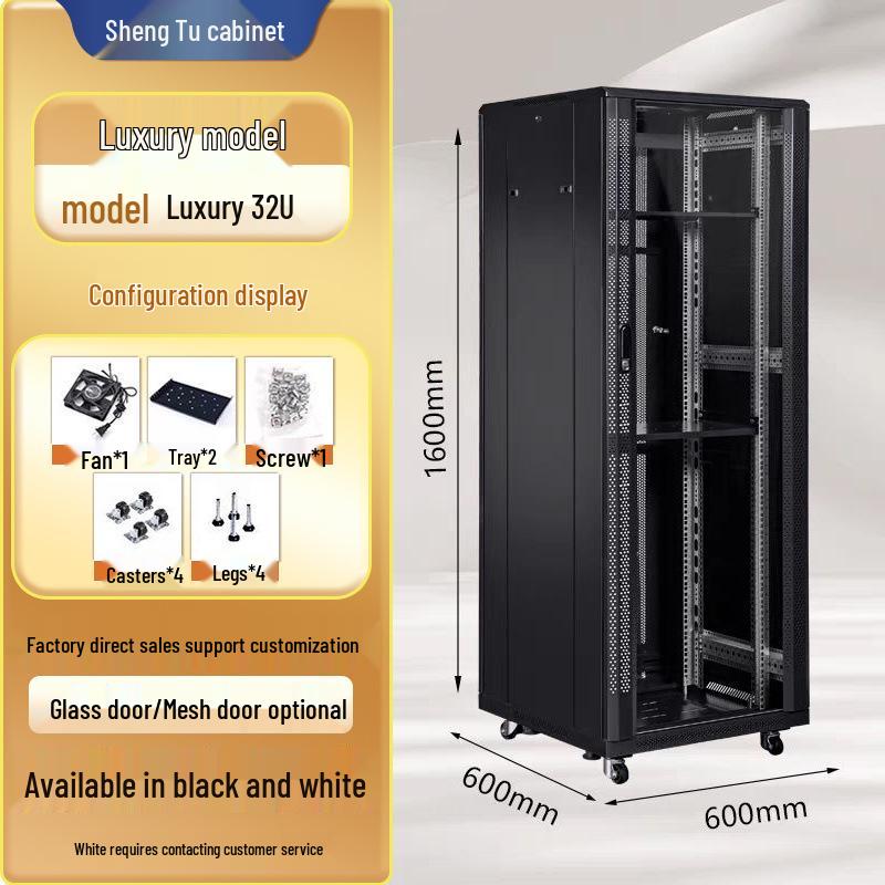 Wall-Mounted Network Rack: 6U/4U/12U Small Cabinet for Monitor Equipment and Switches