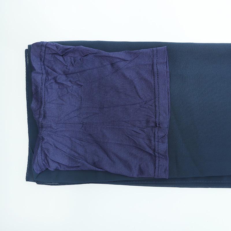 Perlchiffon Baumwolle Damen Schal & Schlauchmütze Set