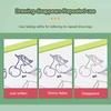 Grooved Number Tracing & Pen Control Practice Workbook For Preschoolers: Kindergarten Prep Handwriting, Drawing