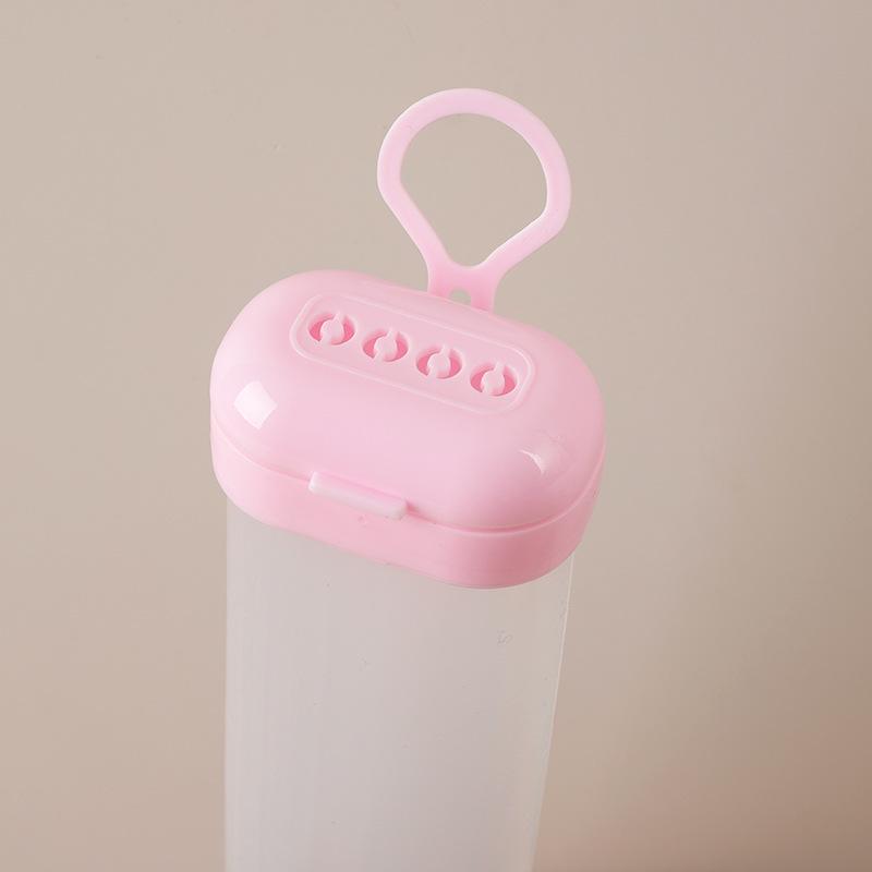 Portable Travel Toiletries Box: Compact Transparent Storage for Toothbrush, Comb, and Toothpaste