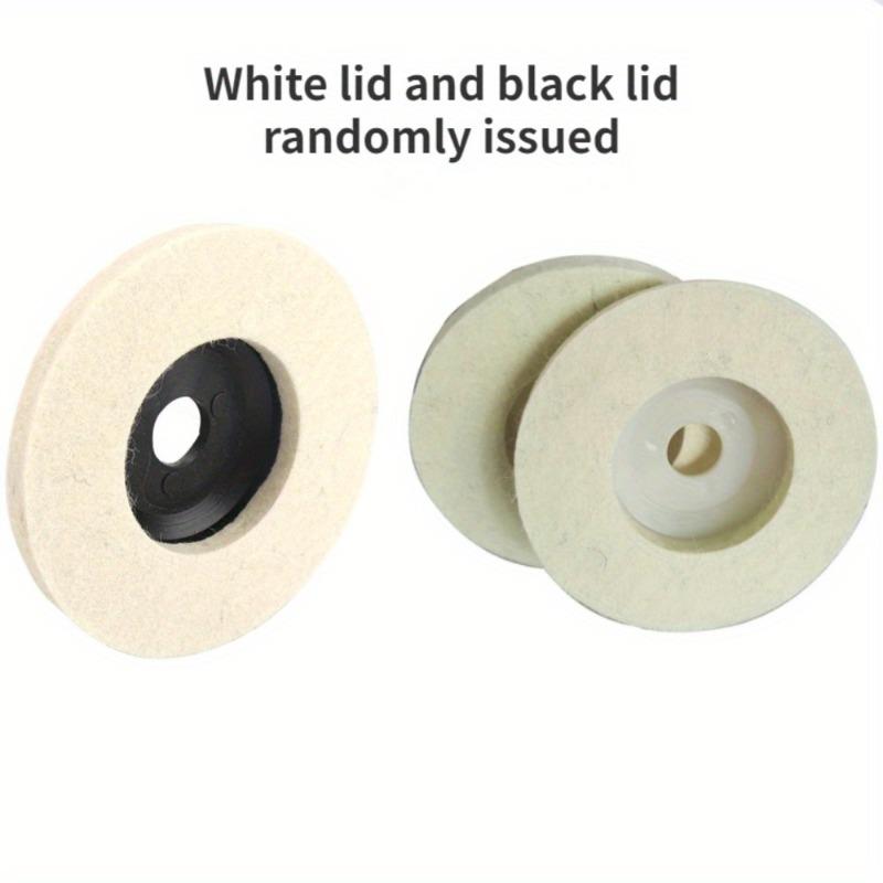 

10pcs 4 Inch Wool Wheel Wool Mill Grinding Pieces Jade Metal Marble Amber Polished Felt Wheel Brown