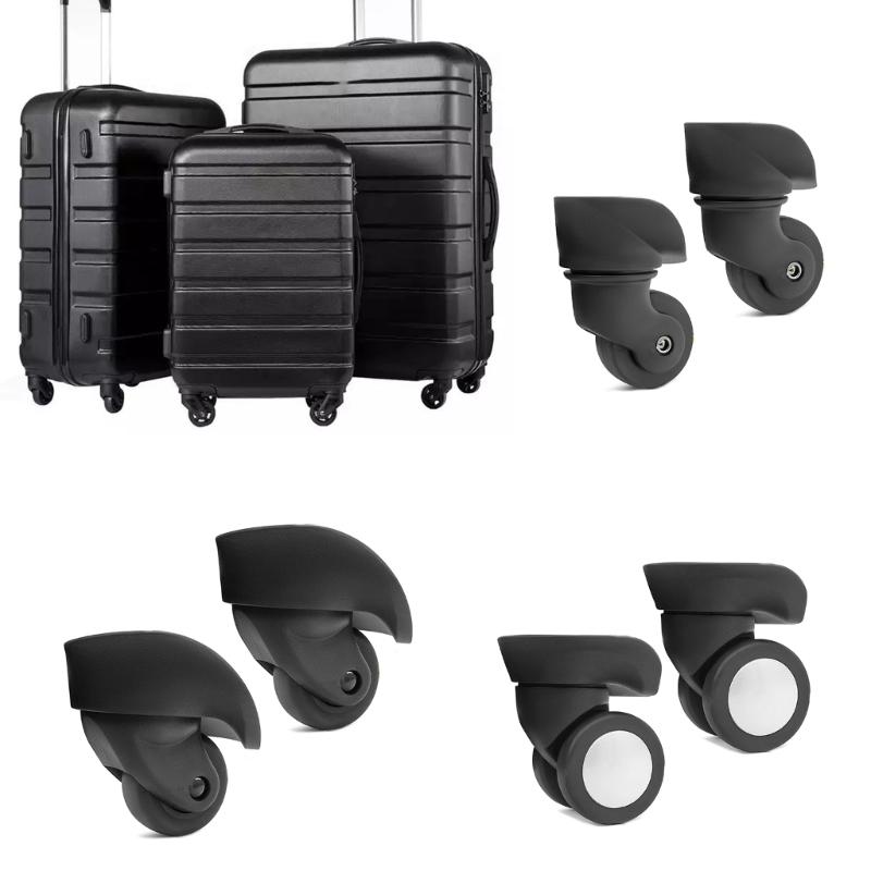 Upgrade Your Suitcase with Swivel Caster Replacement Wheels Smooth Rolling Bag Parts Accessories