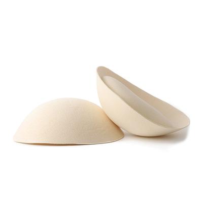 1 Paar Latex Brustpolster Atmungsaktive BH-Polster Einlagen Herausnehmbar Damen Sport-Körbchen BH-Polster oder Badeanzug-Einsatz 4cm/6cm