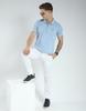 Monte Carlo Men's Slim Fit Printed Half Sleeve Polo T-Shirt