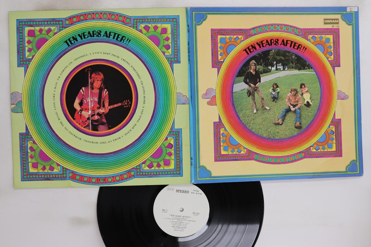 

LP Record TEN YEARS AFTER - Ten Years After GP116PROMO DERAM 1972 Japan Rock Used