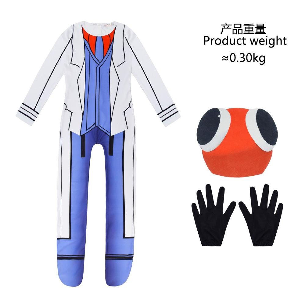 ROBLOX: Red Ant-Man cosplays, Dr. Xiaohong role-plays, jumpsuits, bodysuits, cosplay Rainbow Friends 110 yards (children)