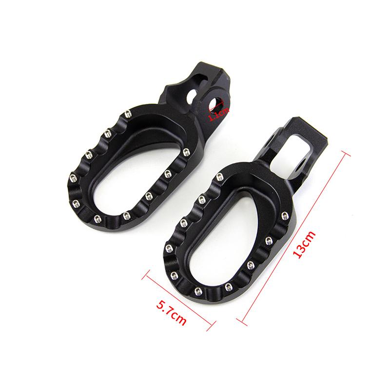 CNC Foot Rests Footrest footpegs Pegs Pedals For KTM SX SXF EXC EXCF XC XCF 125 150 250 300 350 450 500 2017-2022 2023
