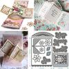 Knife Mold Pop-up Card Scrapbook Metal Carbon Steel Knife Mold DIY Paper Art Embossing Cutting Template