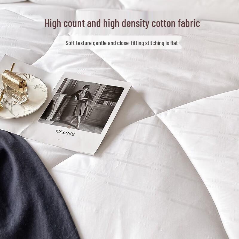 Hengyuanxiang 100% Baumwolle Antibakterielle Jacquard Tussahseide Steppdecke