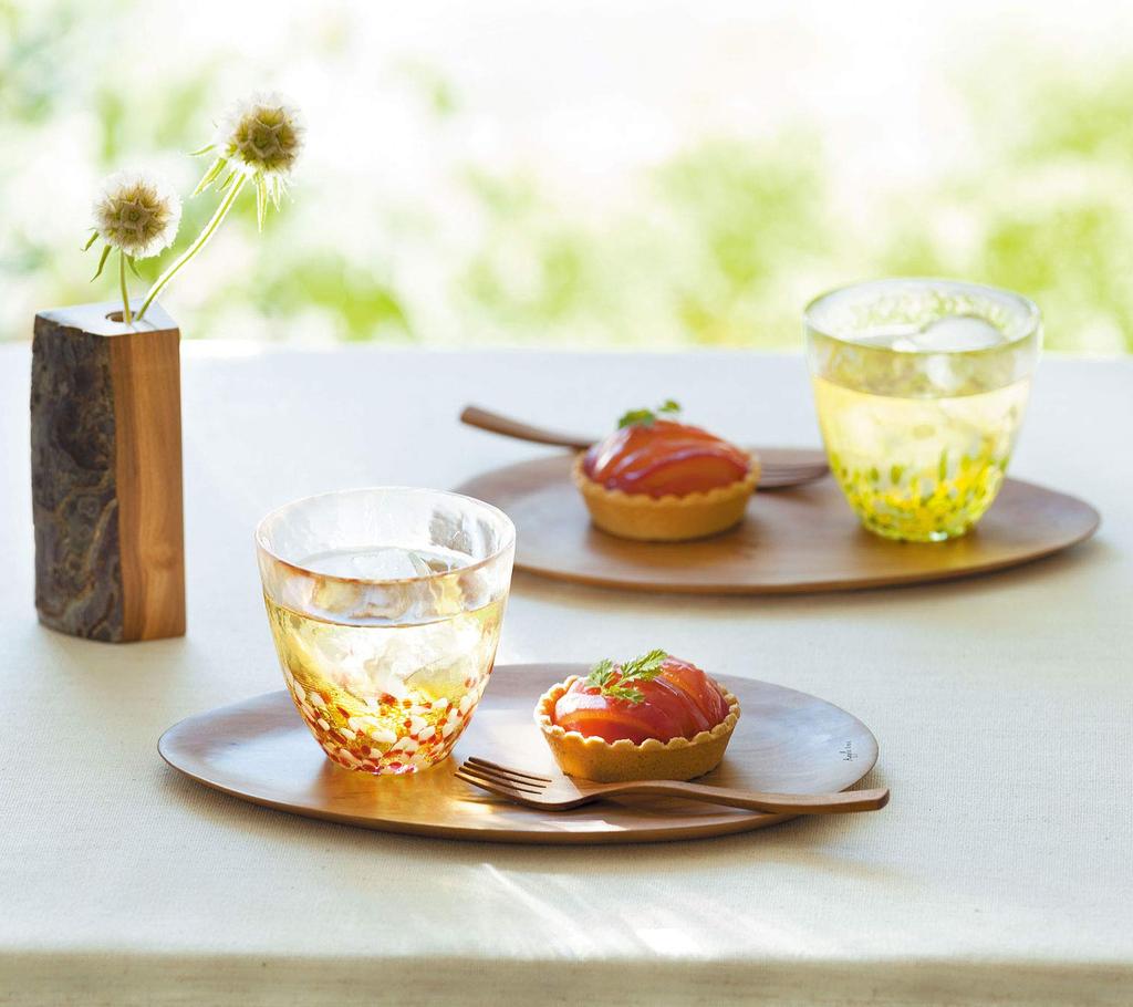 ADERIA Tsugaru Vidro Roter Apfel Tasse 270ml Hergestellt in Japan Kosmetikbox Glas Highball-Glas Bier Stilvolles Glas Sake Becher Whiskey Geschenk Frauentag Tag